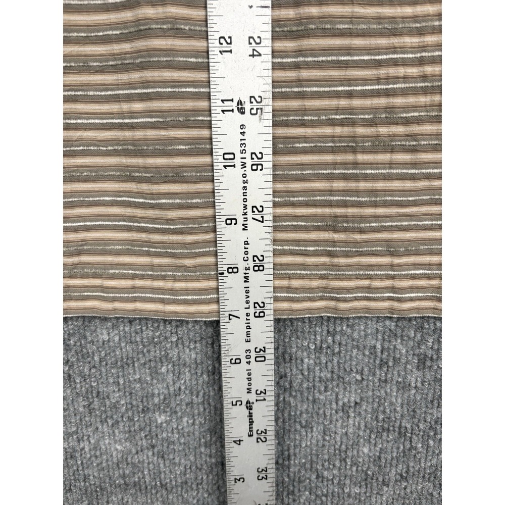 Kuhl Men's Large Seersucker Striped Long Sleeve Button Up Shirt Cotton Flaw - Picture 7 of 8